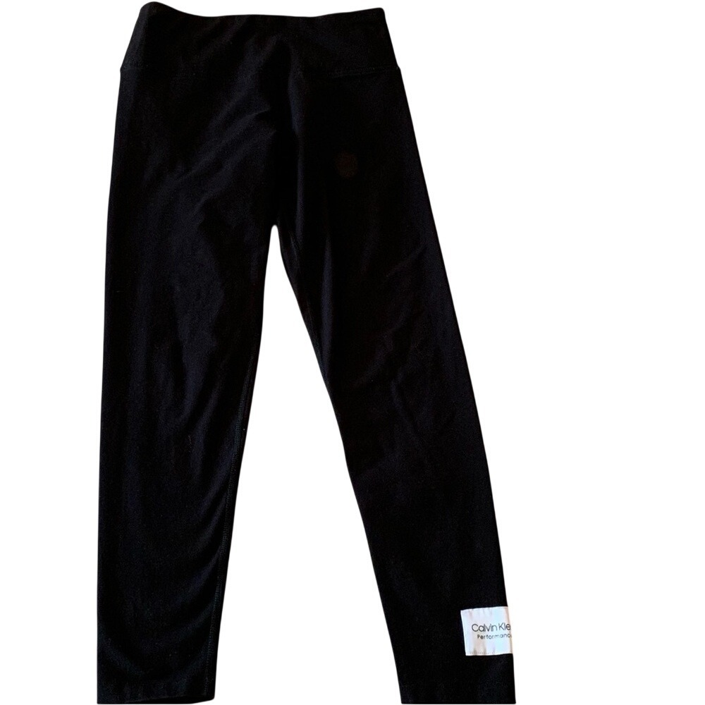 CALVIN KLEIN. Performance Pants/Leggings. Size XS. Black.